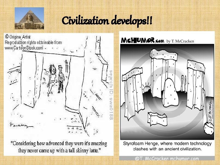 Civilization develops!! 