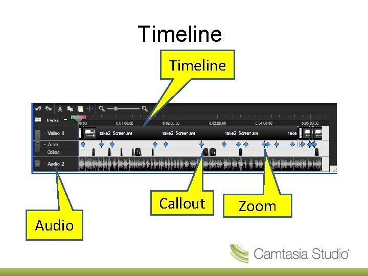 Timeline Callout Audio Zoom 