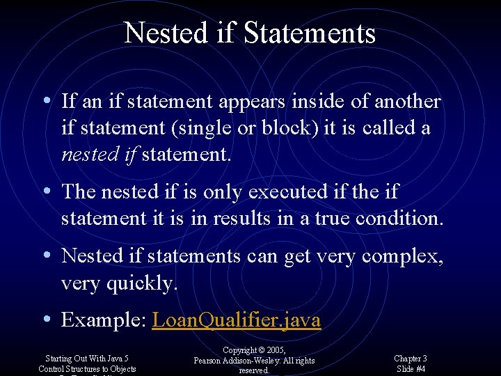 Nested if Statements • If an if statement appears inside of another if statement