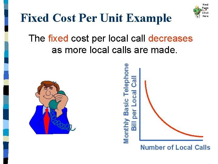 Next Page Fixed Cost Per Unit Example Click Here Monthly Basic Telephone Bill per