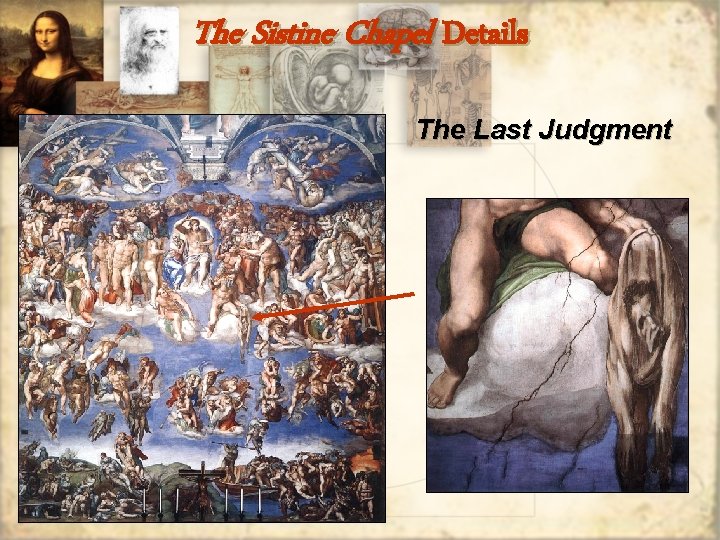 The Sistine Chapel Details The Last Judgment 