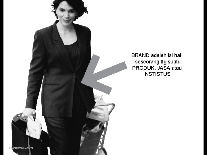 BRAND adalah isi hati seseorang ttg suatu PRODUK, JASA atau INSTISTUSI 