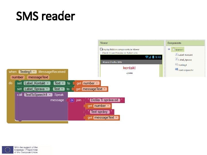 SMS reader 