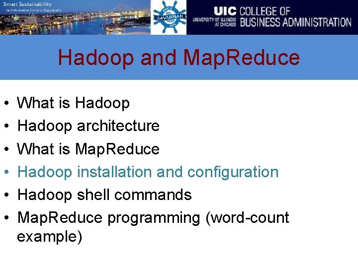 Hadoop and Map. Reduce • • • What is Hadoop architecture What is Map.