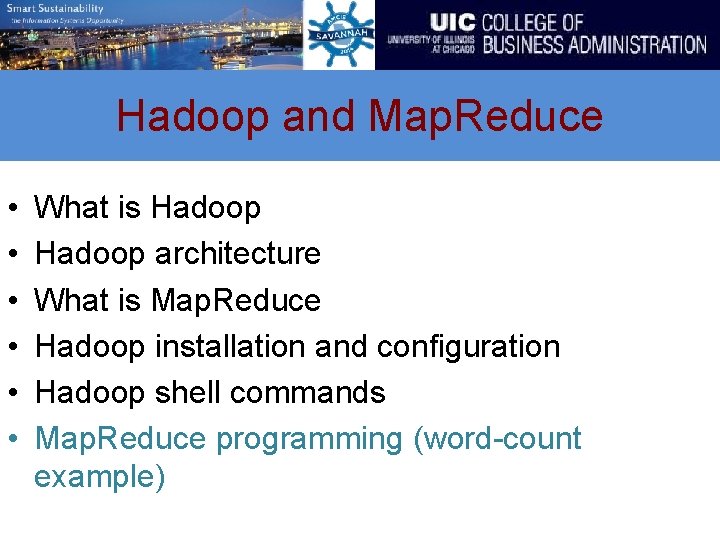 Hadoop and Map. Reduce • • • What is Hadoop architecture What is Map.