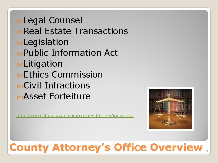  Legal Counsel Real Estate Transactions Legislation Public Information Act Litigation Ethics Commission Civil