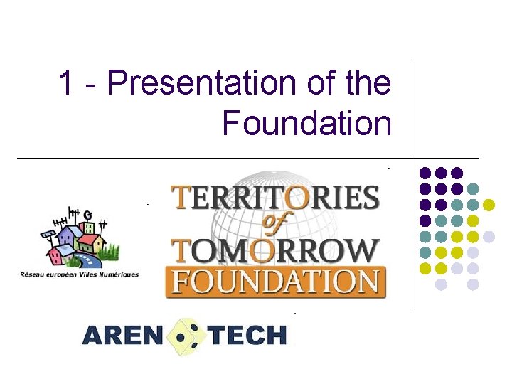 1 - Presentation of the Foundation 
