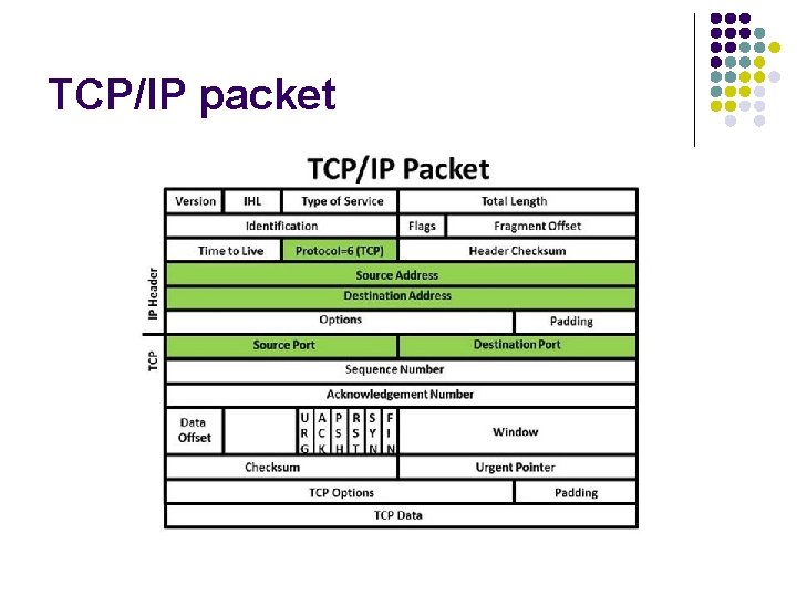 TCP/IP packet 