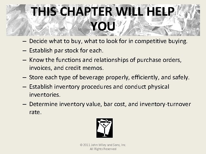 THIS CHAPTER WILL HELP YOU – Decide what to buy, what to look for