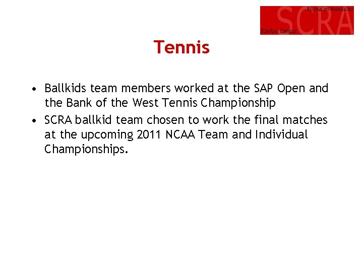 Tennis • Ballkids team members worked at the SAP Open and the Bank of