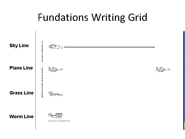 Fundations Writing Grid Sky Line Plane Line Grass Line Worm Line 
