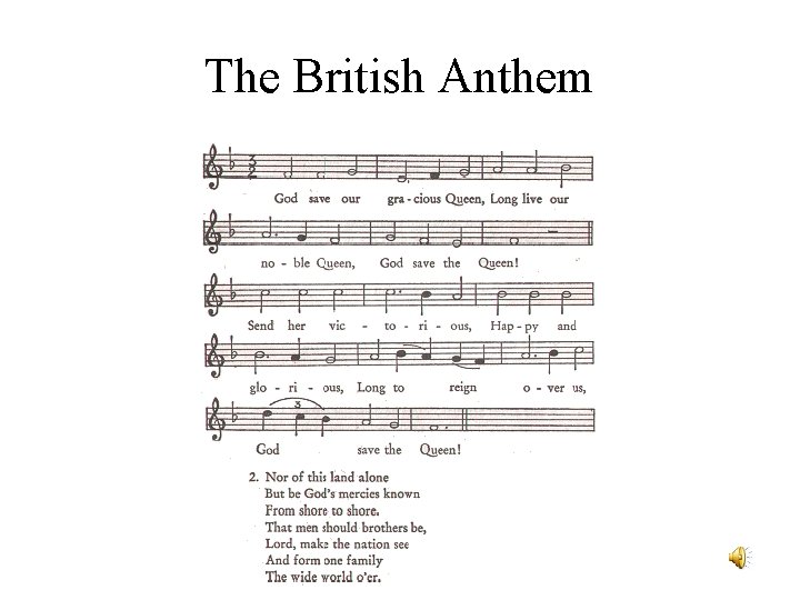 The British Anthem 