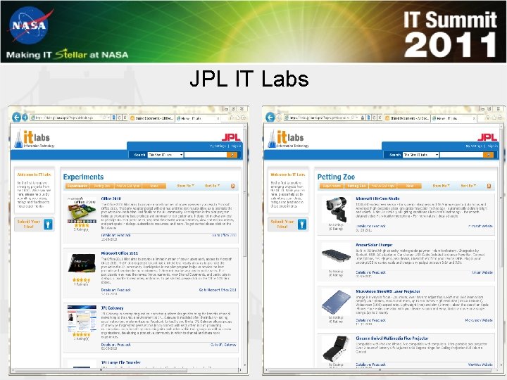 JPL IT Labs 