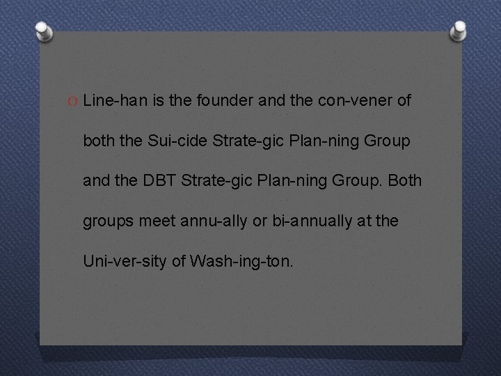O Line han is the founder and the con vener of both the Sui