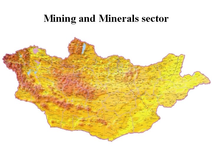 Mining and Minerals sector 