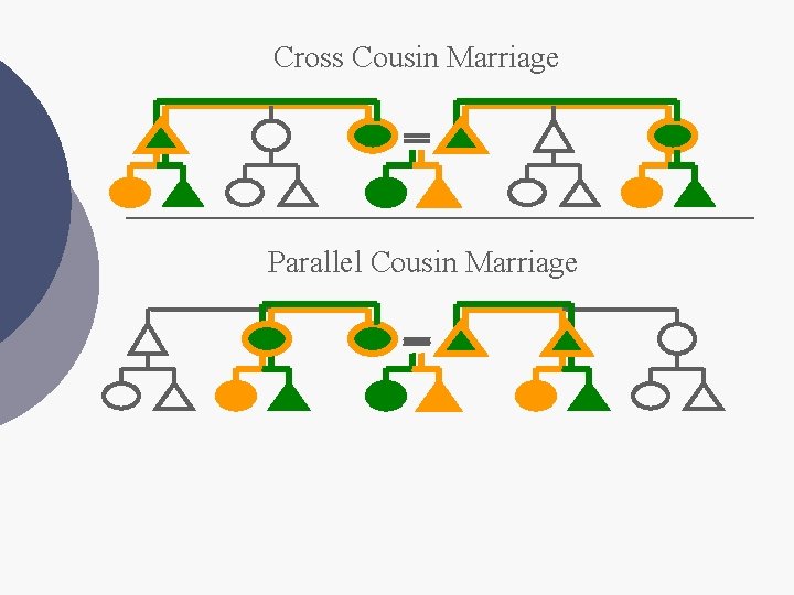 Cross Cousin Marriage Parallel Cousin Marriage 
