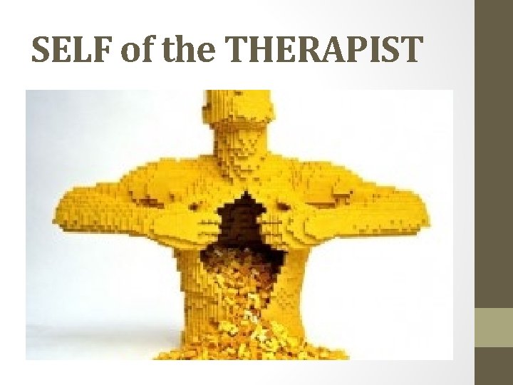 SELF of the THERAPIST 