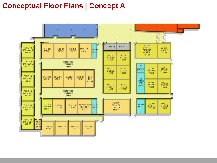 Conceptual Floor Plans | Concept A 
