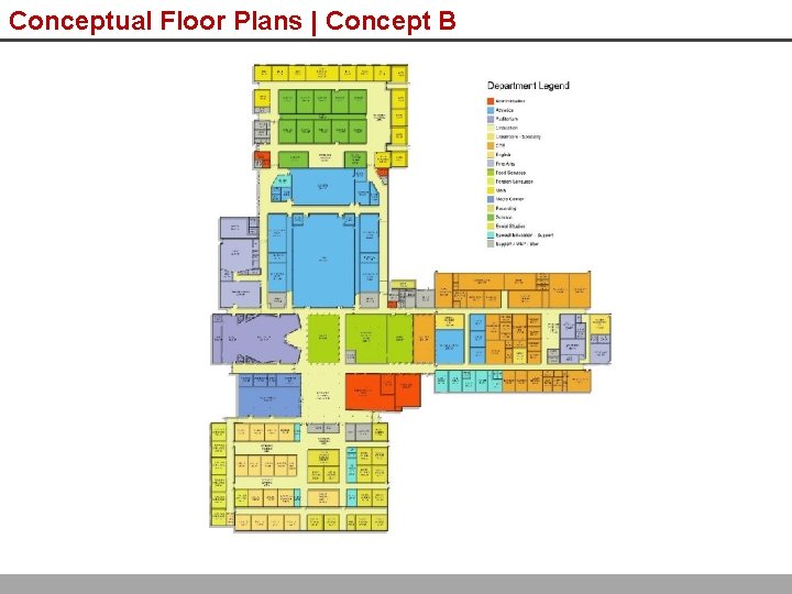 Conceptual Floor Plans | Concept B 