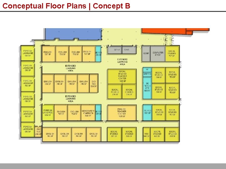 Conceptual Floor Plans | Concept B 