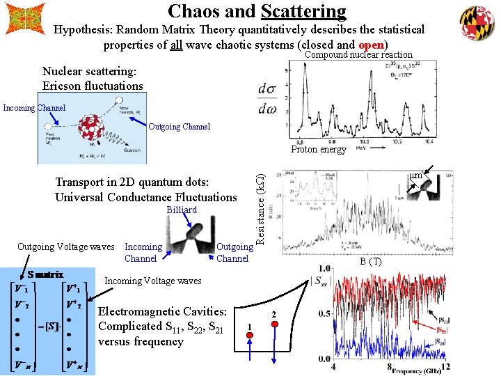 Chaos and Scattering Hypothesis: Random Matrix Theory quantitatively describes the statistical properties of all
