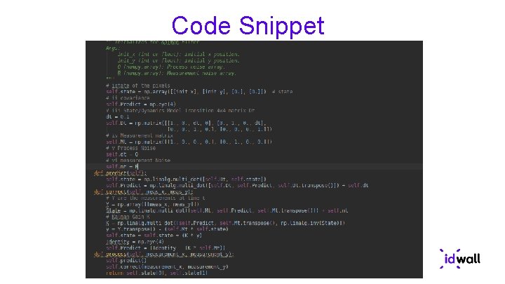 Code Snippet 