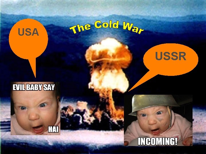 USA Cold War USSR 