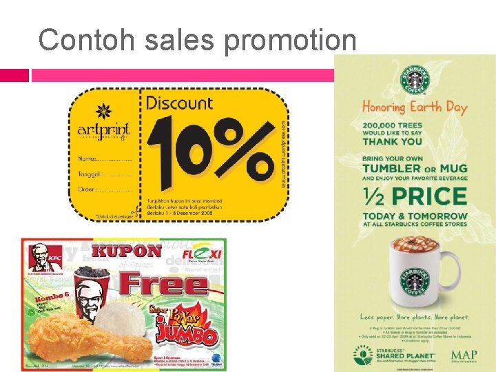 Contoh sales promotion 