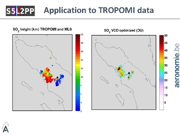 Application to TROPOMI data 