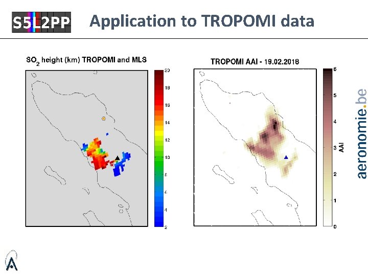 Application to TROPOMI data 