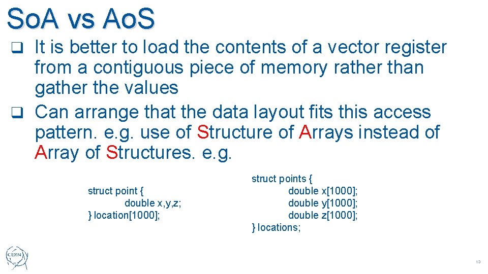 So. A vs Ao. S It is better to load the contents of a