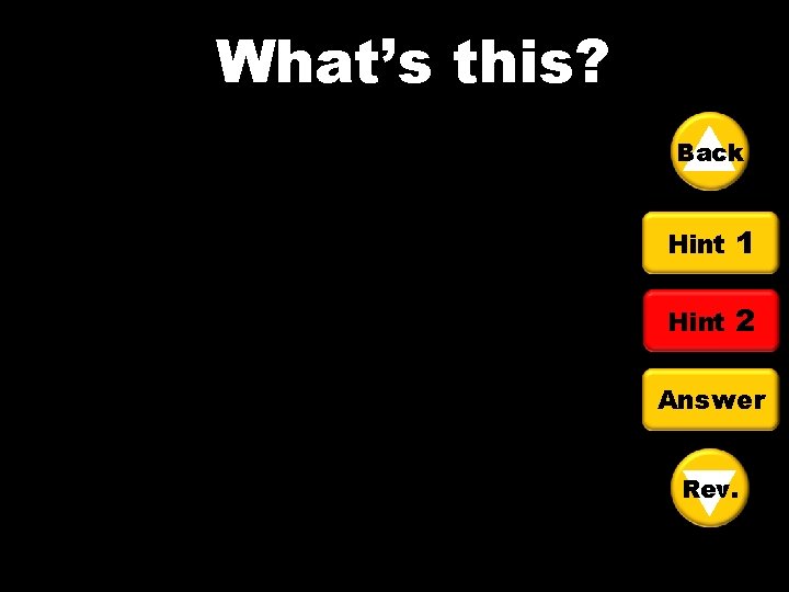 What’s this? Back Hint 1 Hint 2 Answer Rev. 