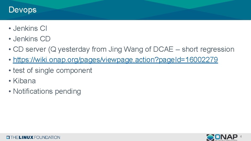 Devops • Jenkins CI • Jenkins CD • CD server (Q yesterday from Jing