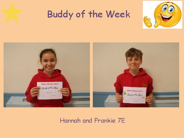 Buddy of the Week Hannah and Frankie 7 E 