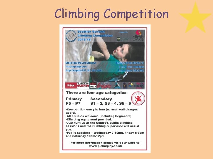 Climbing Competition 