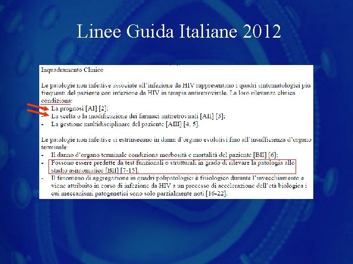 Linee Guida Italiane 2012 