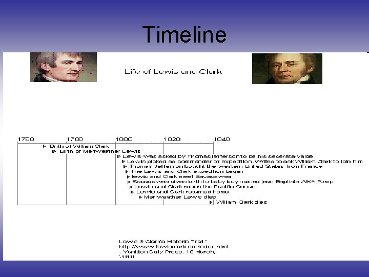 Timeline 
