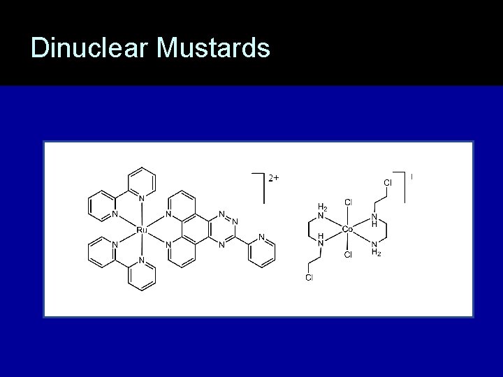 Dinuclear Mustards 