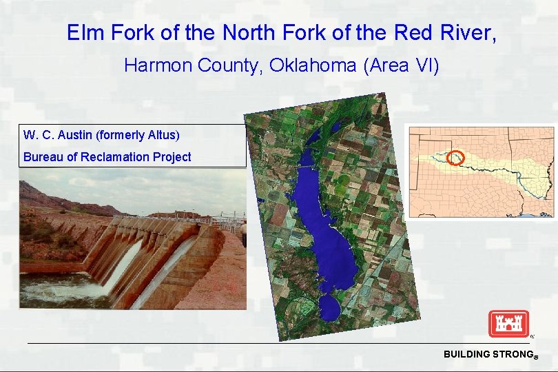 Elm Fork of the North Fork of the Red River, Harmon County, Oklahoma (Area