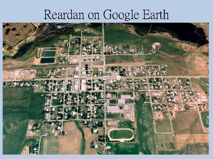 Reardan on Google Earth 