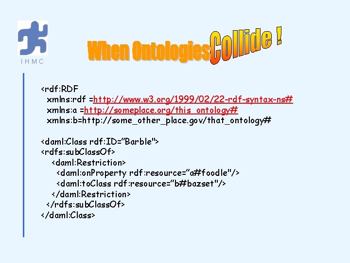 IHMC <rdf: RDF xmlns: rdf =http: //www. w 3. org/1999/02/22 -rdf-syntax-ns# xmlns: a =http: