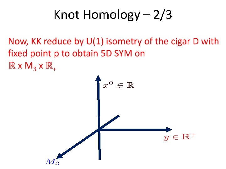 Knot Homology – 2/3 