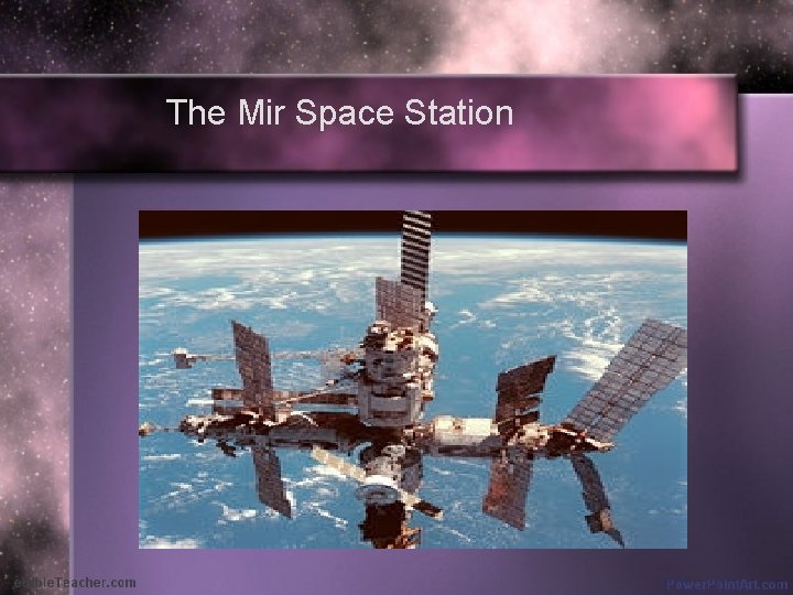 The Mir Space Station 