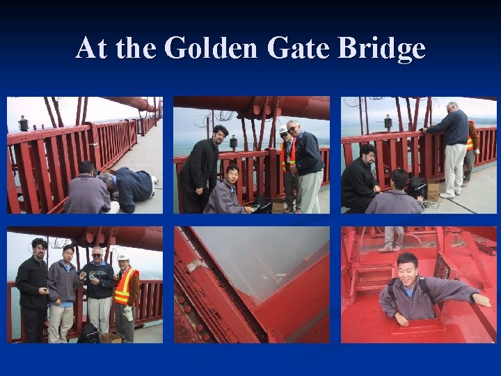 At the Golden Gate Bridge 