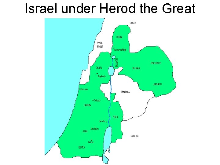 Israel under Herod the Great 