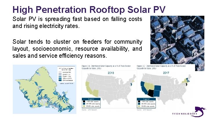 High Penetration Rooftop Solar PV is spreading fast based on falling costs and rising