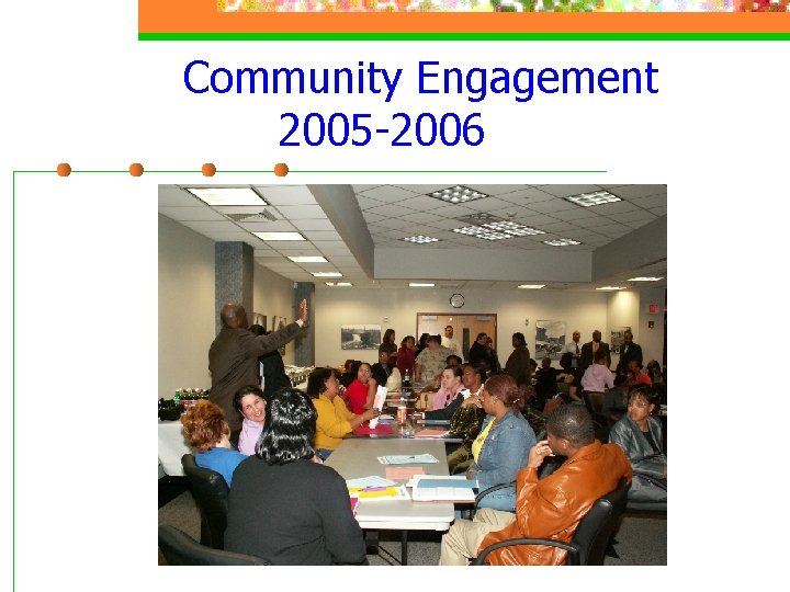 Community Engagement 2005 -2006 