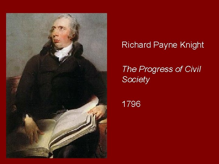 Richard Payne Knight The Progress of Civil Society 1796 