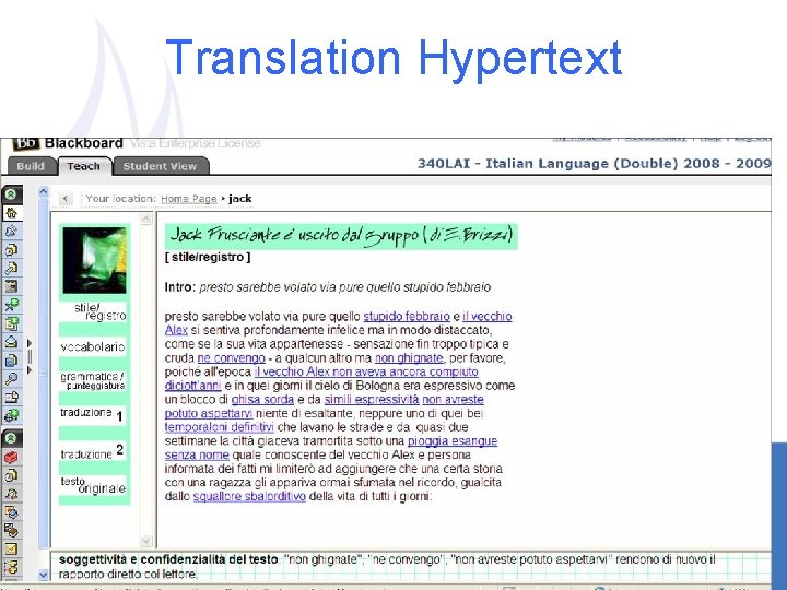 Translation Hypertext 