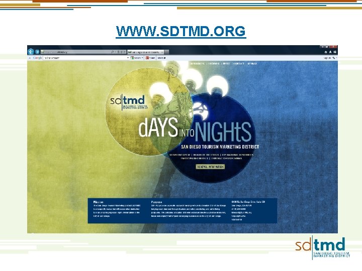 WWW. SDTMD. ORG 